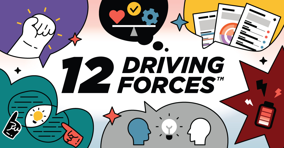 12DrivingForces.Motivations.Assessment.Engagement.Balance.TTISI